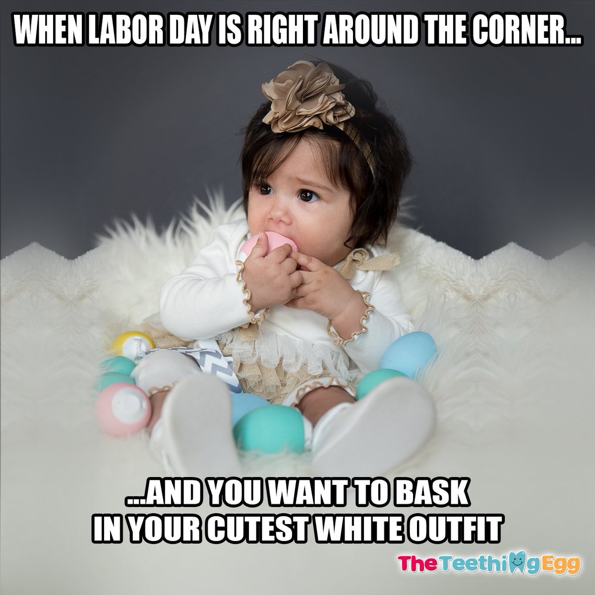 theteethingegg's tweet image. Labor Day is approaching! Is your family (and your closet!) ready?!
#laborday #theteethingegg #teethingstruggles