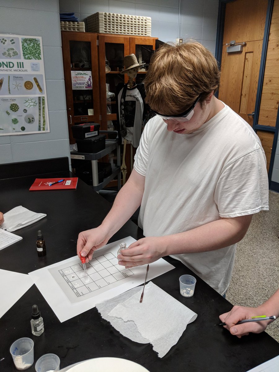 MrsSmith_SCHS's tweet photo. Chemical identification lab #pacerpride #lovelabdays https://t.co/FZOYykIjsw