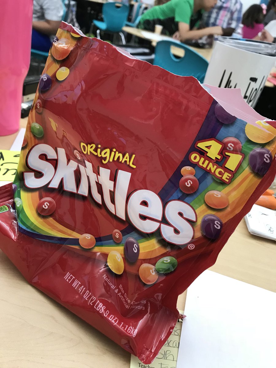 TaraLynneFields's tweet photo. More @Skittles science this afternoon @MahaffeyKISD #scottiescience https://t.co/OsEdzCLYdW