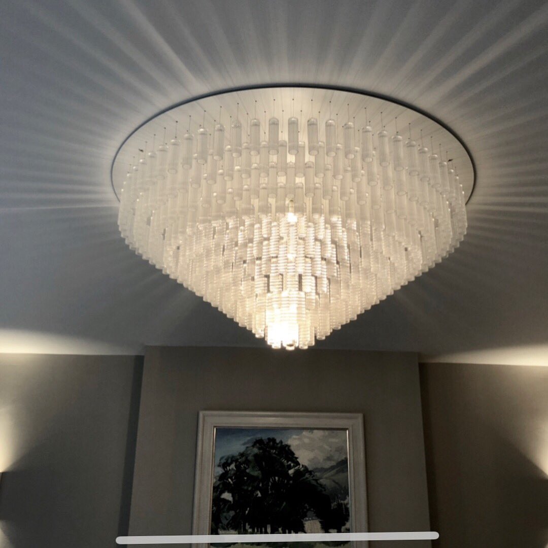 george singer on twitter new deco ceiling chandelier for cambridge