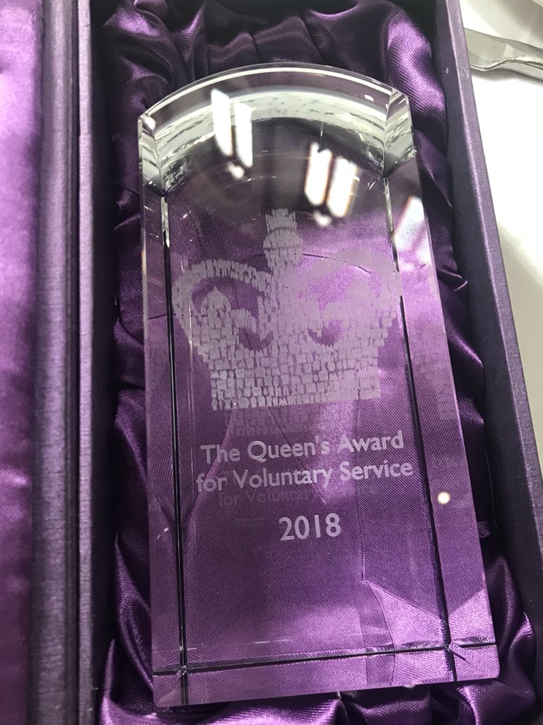MikeWalmsleyMBE's tweet image. Today we received the @QueensAwardVS recognising the special contribution that our officers have made by volunteering in their communities. The QAV is equivalent to an MBE for volunteering groups. Needless to say I’m very proud of all of our @GMPSpecials