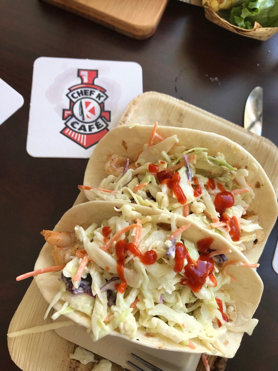 ChefKCooking's tweet photo. #ShrimpTacos at the new #ChefKCafe!!! Having another #diningevent this coming #LaborDayWeekend...Friday 4pm-9pm, Saturday 12pm-7pm. #Menu at https://t.co/T1Po6L0TgY!
#hornsbyhouseinn #yummolicious #yorktownva #chefkcooking #chefk
#cafe #food #foodie #chef #drooling https://t.co/qqJCnXjmSH
