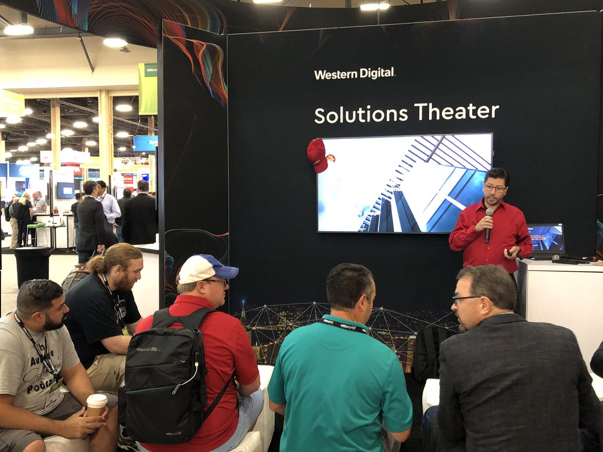 Drop by @WesternDigiDC at booth 2001 to learn about #Openshift #containers with our partner @RedHatStorage #VMword2018 @mstjeanRH