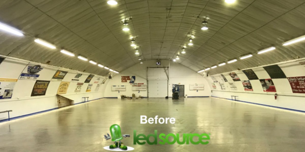 LEDsource's tweet image. Another GREAT Before and After - this time courtesy of Lance and his staff in #Winnipeg. #LEDInstall #LEDLighting