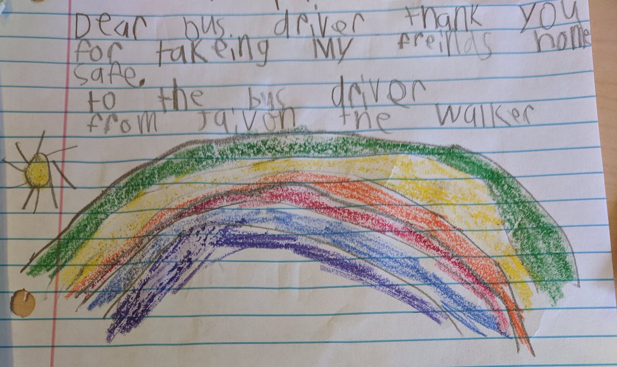 MsFStudio5's tweet photo. Making cards for our bus drivers! How could these not put a smile on your face? #WeAreTPS #Jardine501 #Studio5 #SmileChallenge #Topeka https://t.co/yS2OZDz08R