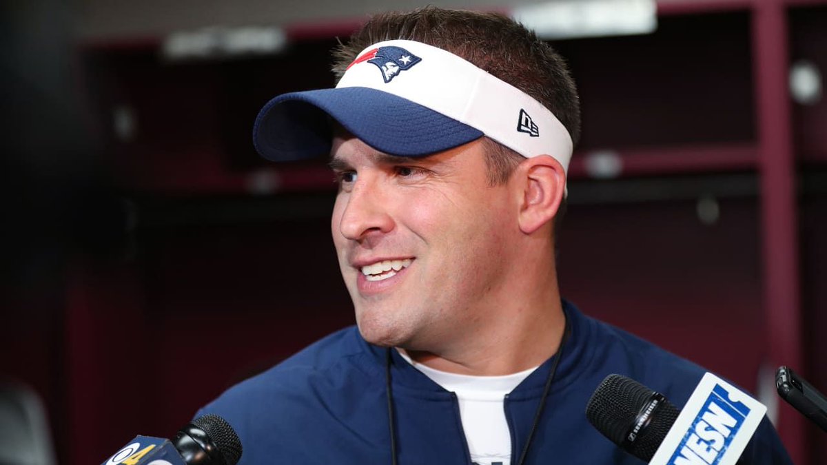 Patriots's tweet image. Personnel, preparation, progress.

Josh McDaniels talks opportunities for the offense: bit.ly/2wwikan