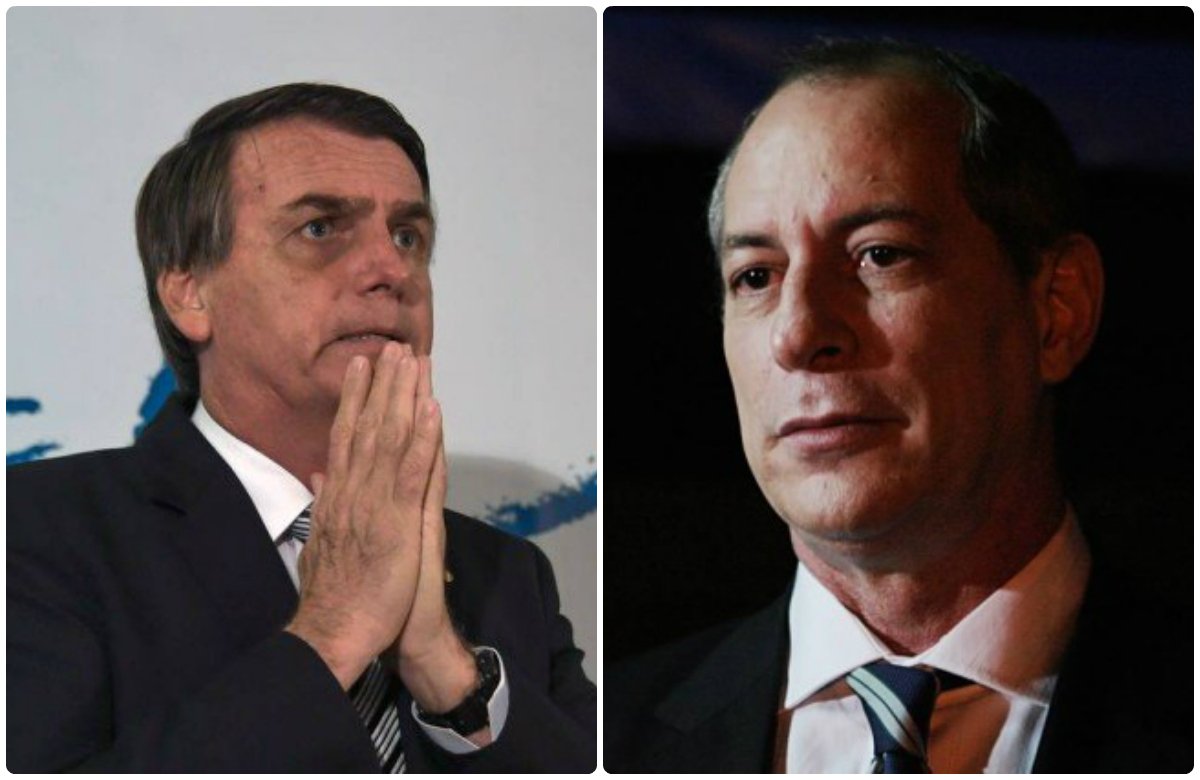 JornalOGlobo's tweet image. Ciro: 'Quem vota em Bolsonaro é inimigo da pátria'. glo.bo/2PgP8f0