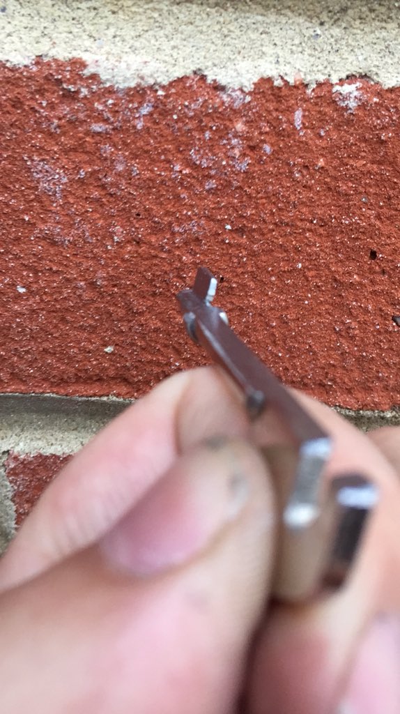 LockNoob1's tweet photo. My first Pre-Lifter for an ERA Fortress. 90% done by eye using a bench grinder then filed to a finish... and it works great 👍 #leverlocks #locksport #locksmith #lockpicking https://t.co/kzb5ARsMjf