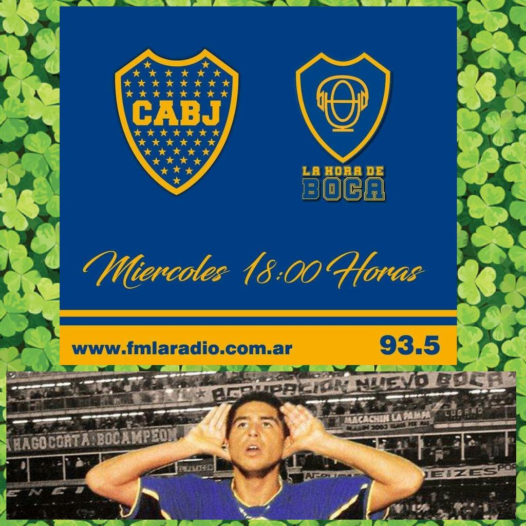 MRaicesXeneizes's tweet photo. #Buenastardes!! #LoQViene... Lo que viene..... 👉👉👉 que Vamos A escuchar #Roman ? @LaHoraDeBoca #XSupuesto a que hora? #ALas18 - [HASTA LAS 19]  @LaHoraDeBoca con @LucaPetrini @niconeco80 y @NoCazoUnFulbo_

📻93.5
💻https://t.co/SjwnDFPrIU
📲: 2262-649-482 https://t.co/TybjZelx3Y