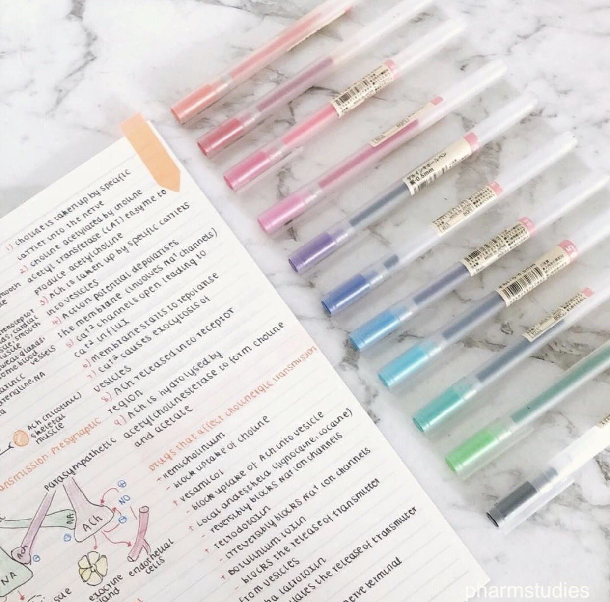 MUJI USA on X: Our Gel Ink Ballpoint Pens are ideal for color