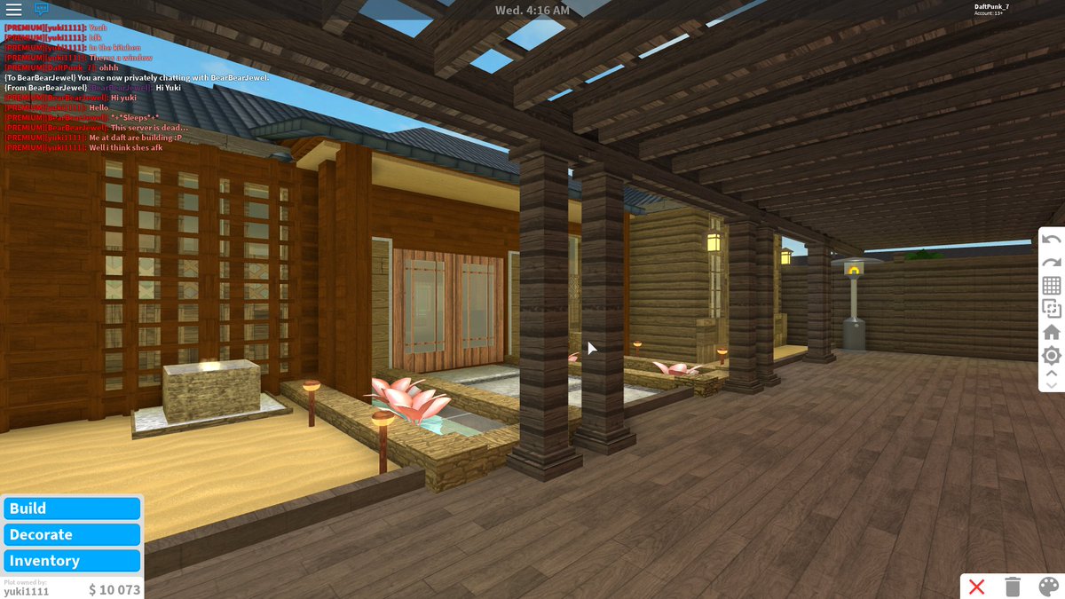 7 On Twitter Yuki S Japanese Restaurant Do With Yuki1111 Rblx I Do Exterior And Yuki Do The Interior Almost Done But She Gtg I Not Take Interior Photos Yet It S A Cute Build - afk cafe roblox