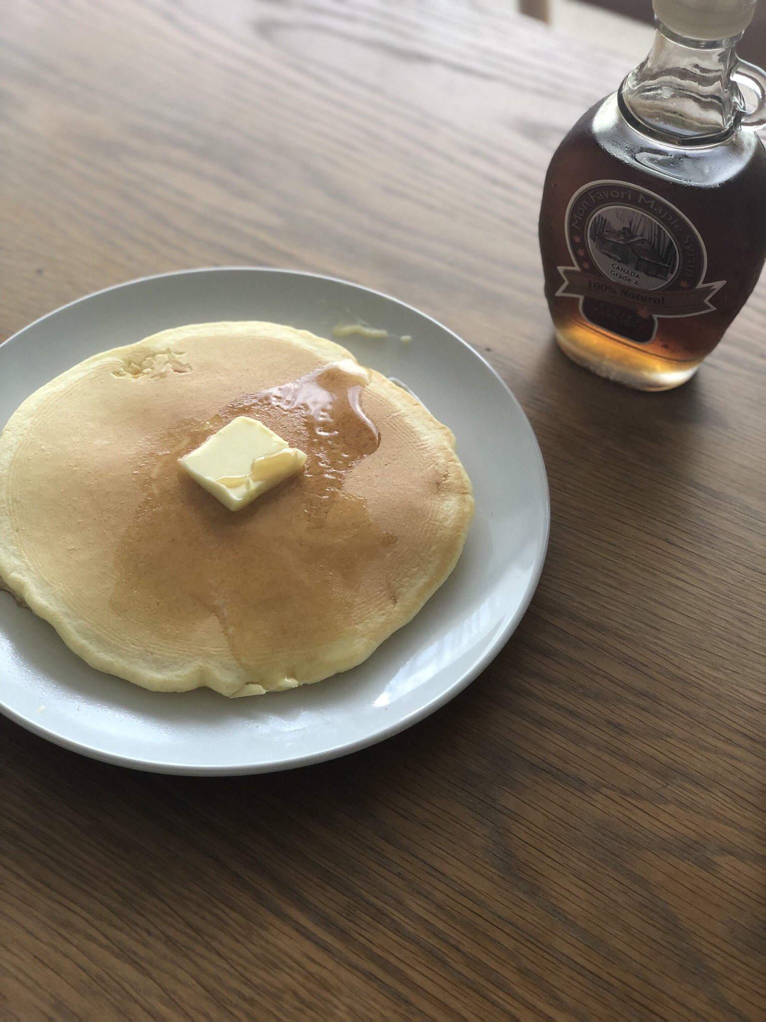 佐藤健太郎 ホットケーキのできあがりです 味もふつうのホットケーキ 洗い物はフライパンとお皿だけ 簡単でした T Co Lxnvbvuhf4 Twitter