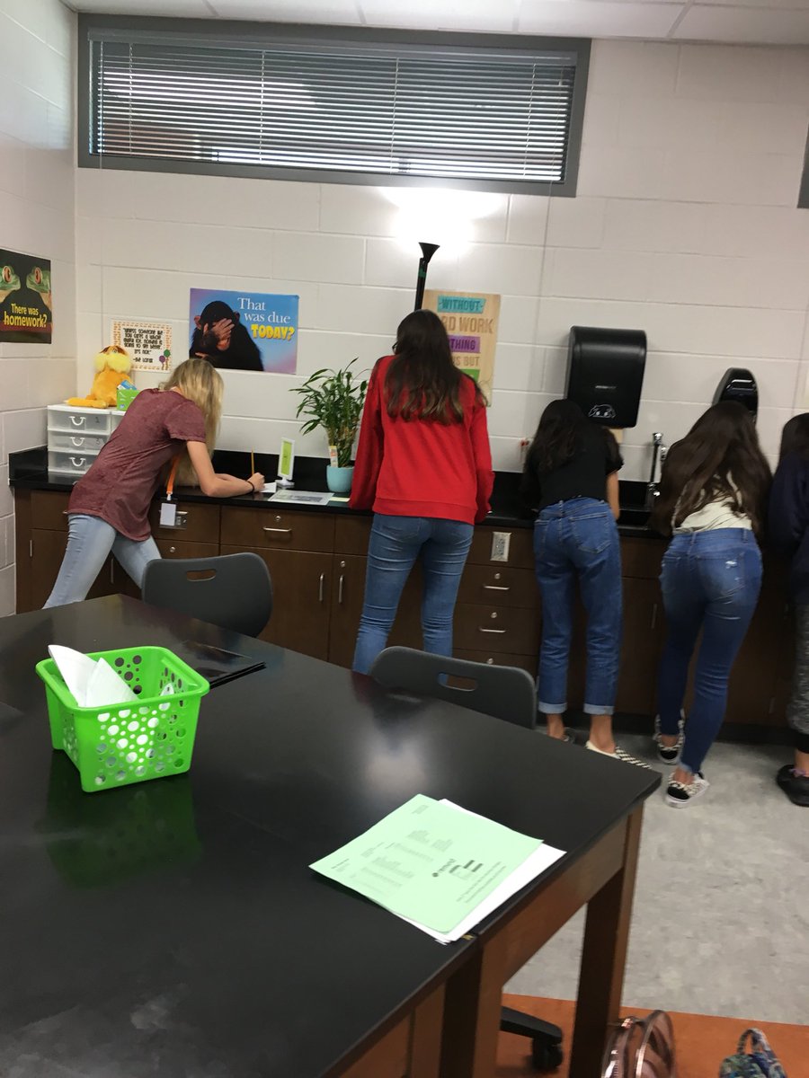 GThevenote's tweet photo. Love seeing my students collaborating! #BridgelandBest #BHSBio https://t.co/OfcTUMENZV