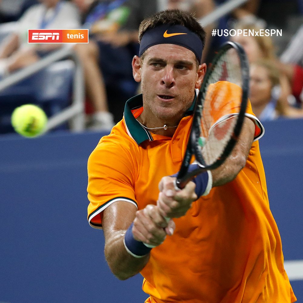 ESPN Tenis on Twitter "USOPENxESPN ¡Ganó Delpo! El tandilense superó
