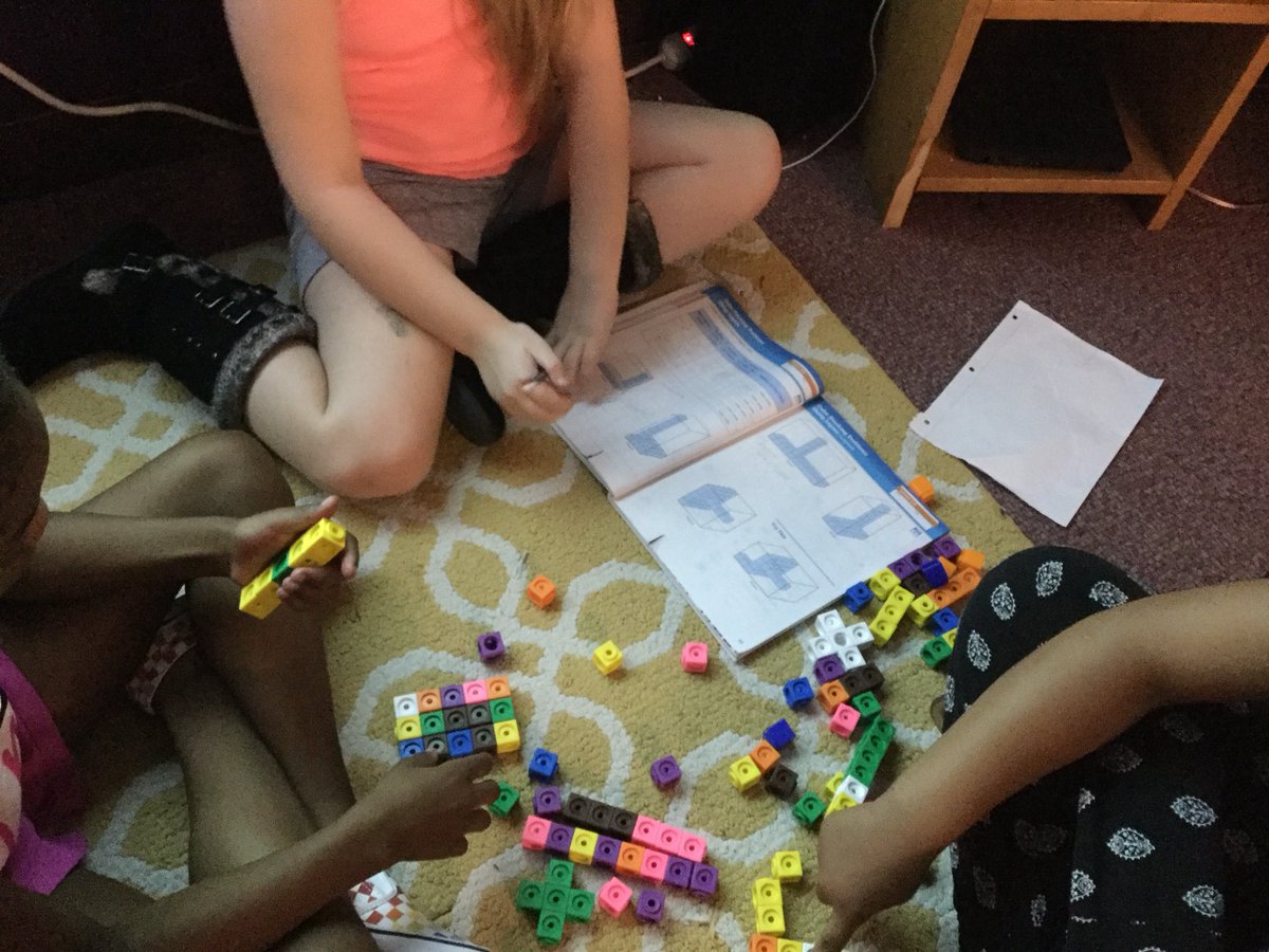 MrKeithDRE's tweet photo. My Dragons created several different formulas for finding volume all on their own! They never saw V = b x h, beforehand, they discovered it entirely by themselves. After this activity, learning the notation and finishing journal pages were a piece of cake! #cpsbest https://t.co/XPhOsajGw4
