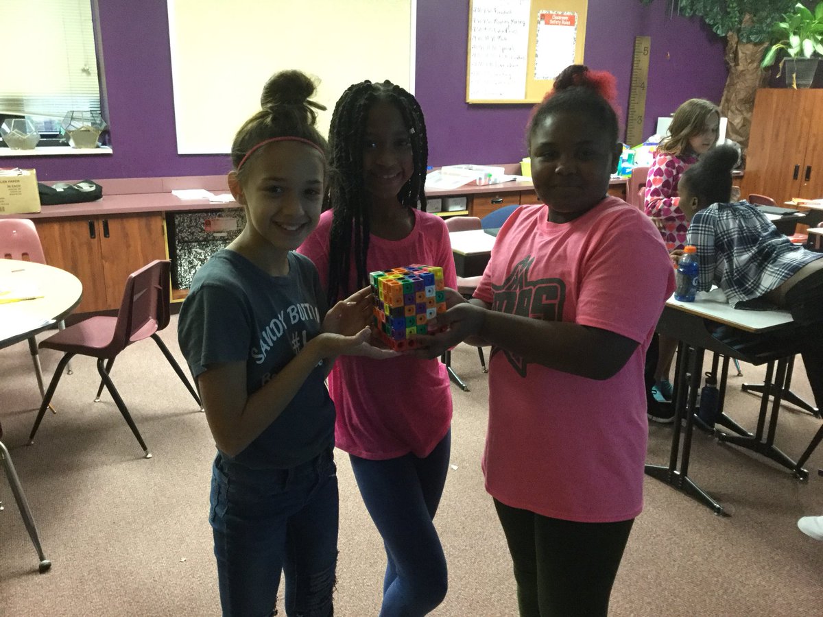 MrKeithDRE's tweet photo. My Dragons created several different formulas for finding volume all on their own! They never saw V = b x h, beforehand, they discovered it entirely by themselves. After this activity, learning the notation and finishing journal pages were a piece of cake! #cpsbest https://t.co/XPhOsajGw4