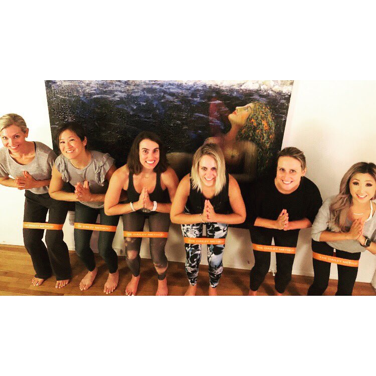 DaileyMethodSD's tweet image. We are so excited to bring you our NEW circular bands!!! ☺️🤗😍 They debut THIS SATURDAY, so reserve your spot with Julie now!!!  You'll see them pop up in classes from then on 🎉👏🙌. Stay tuned to our social media for some technique tips coming your way... woot, woot!