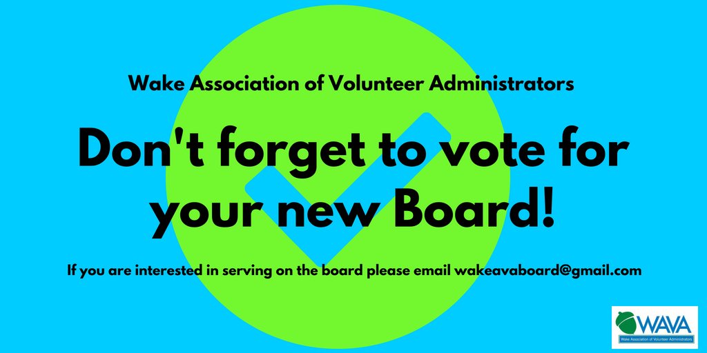 WakeVolAdmins's tweet photo. If you are a member and did not receive the link to vote please let us know. We are looking forward to a fun year! We also have a spot open on the board if you are interested. https://t.co/BhoTQ0NNM7