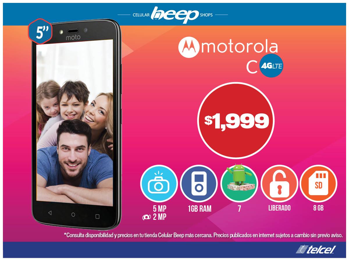 CelularBeepCol's tweet photo. Ven por el nuevo teléfono ideal para ti en #CelularBeep y consiéntete como nunca con el nuevo #motorola C <3 <3
*Consulta disponibilidad y precios en tu tienda Celular Beep más cercana. Precios publicados en internet sujetos a cambio sin previo aviso. https://t.co/CvbIjdaoTr
