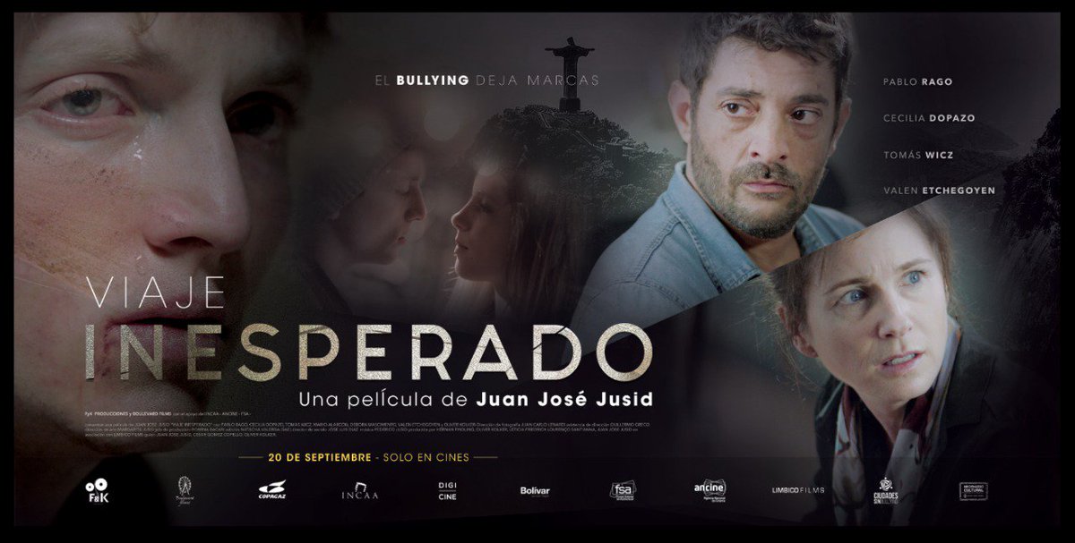 Viaje inesperado estreno 20 de septiembre <a href="/PabloRago72/">Pablo Rago</a> <a href="/valenechegoyen/">vali</a> <a href="/CeciliaDopazook/">Cecilia Dopazo</a>