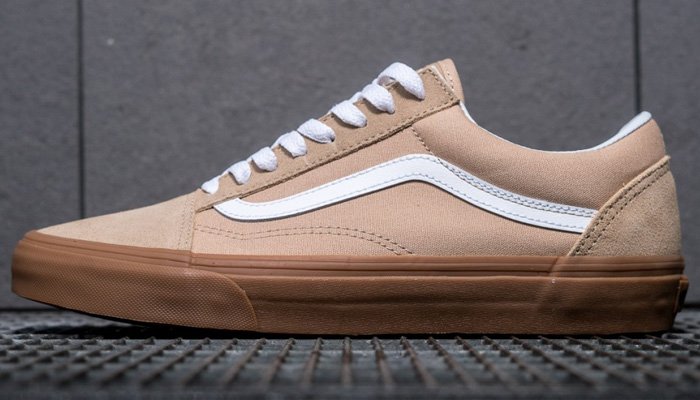 vans old skool sesame gum