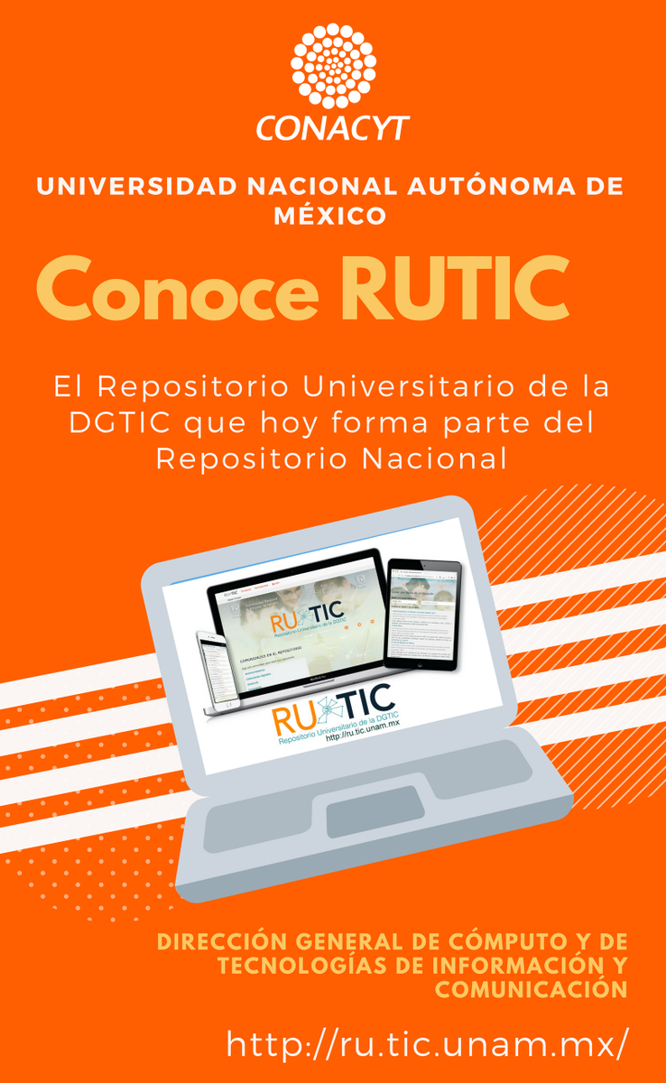 Secihti_Mx's tweet photo. Te invitamos a conocer la producción científica, tecnología y académica de la DGTIC a través del repositorio universitario RUTIC. Disponible en el Repositorio Nacional. #RepositorioNacionalMx #UNAM #DGTIC #RUTIC
⏩ https://t.co/h6dSe1ncMn
https://t.co/h6dSe1ncMn https://t.co/IaKZP0aQO5
