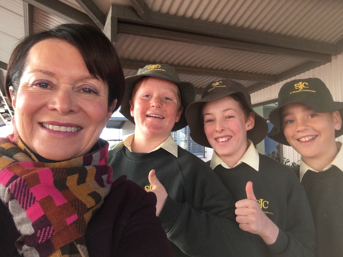 Working with the grade 6 boys in St Joesphs Condobolin- in Outback Australia- and they all have seen Kangaroos this morning on their way to school! Now they are really to learn! ⁦<a href="/CathEdWilForbes/">Catholic Education Wilcannia-Forbes</a>⁩