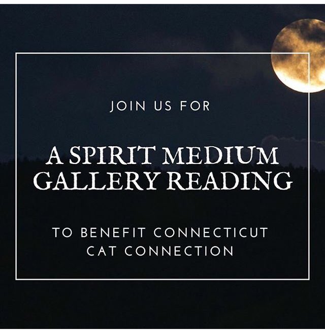 CTCatConnection's tweet image. Tickets still available for this weekends medium reading - we can’t wait to see whose loved ones come through! Tickets at bit.ly/ConnectwithSpi… #ct #connecticut #CatsOfTwitter #thingstodo