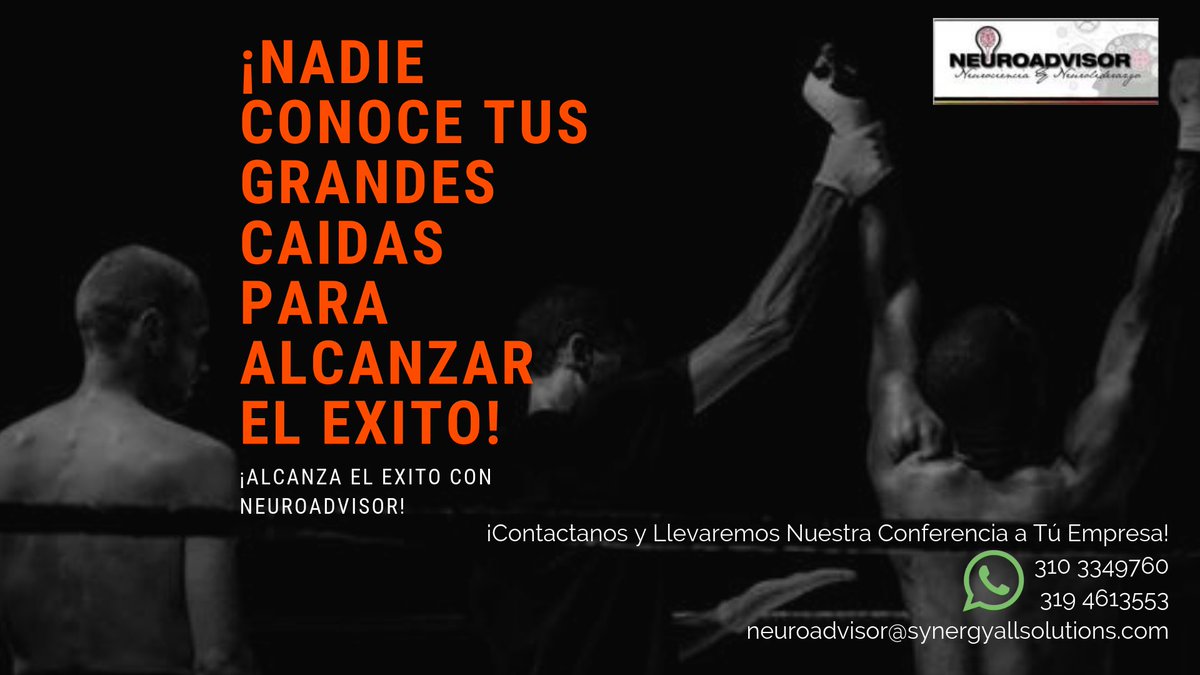 drneuroadvisor's tweet photo. ¡Programas de Seminarios y Conferencias Organizacionales e Individuales para Alcanzar el Exitó!
¡Contactanos Ahora!  
Whatsapp 310 3349760 - 319 4613553
neuroadvisor@synergyallsolutions.com
#neuroadvisor #conferencias #mejoreshabitos #sherlockcasas #habitosdelaexcelencia #coach https://t.co/xgdHGzwkak