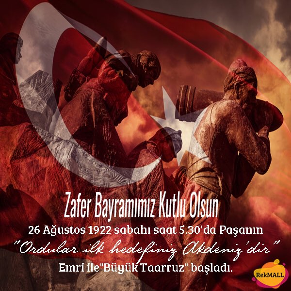 #30Agustos #ZaferBayramımızkutluolsun #ZaferBayramı #Atatürk #MustafaKemalATATURK #ankara #Türkiye #İstanbul