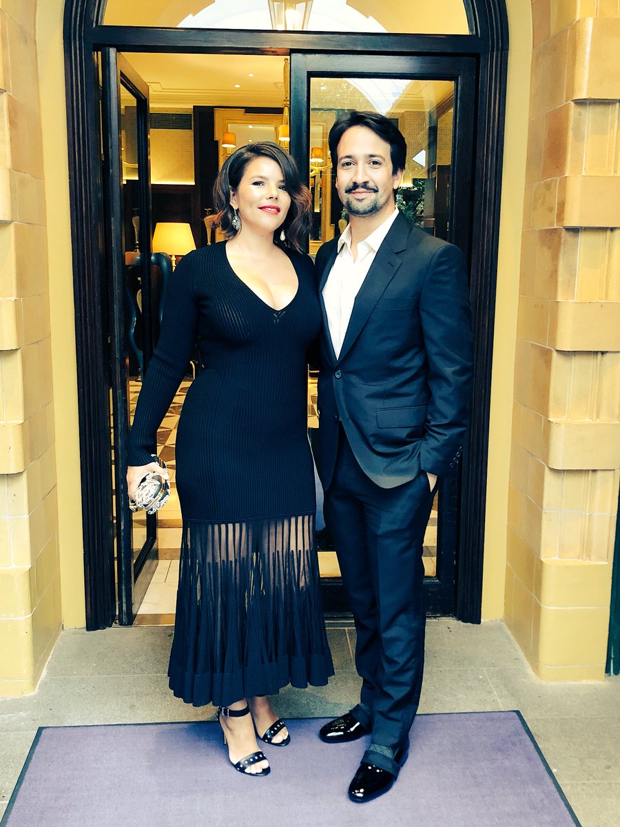 Vanessa looking amazing and I look like a man.