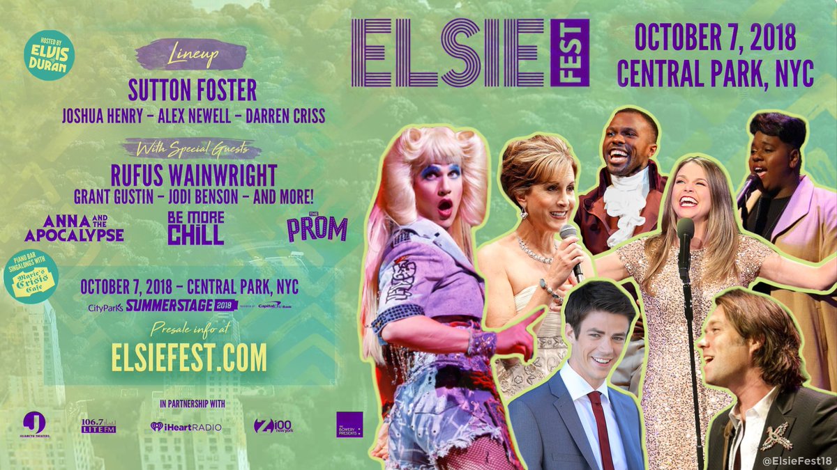 Elsie Fest 2019 on Twitter: "Elsie Fest is back bigger than Check out the amazing lineup so far. Sign up the @ElsieFest mailing list to be the first to
