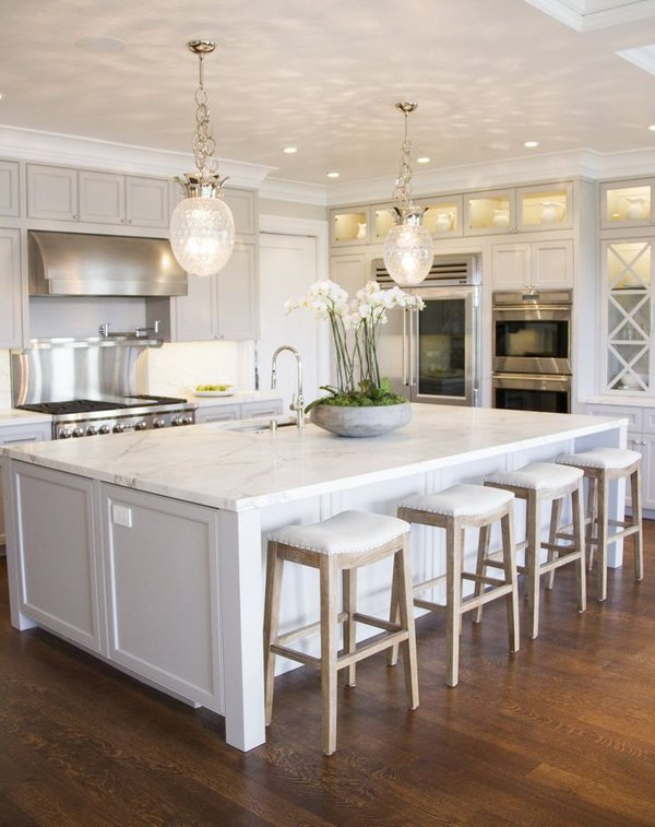Nancy_Designer_'s tweet image. All white kitchens are stunning!