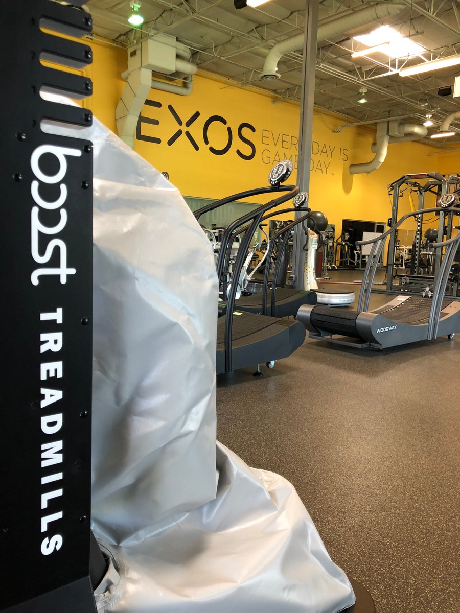 BoostTreadmills's tweet photo. Feeling right at home @TeamEXOS with all the Woodway Treadmills. Beautiful facility doing big things in Phoenix AZ and across the US. #newBoost #humanperformance @WoodwayTreadmil https://t.co/i2lNnDw5JJ