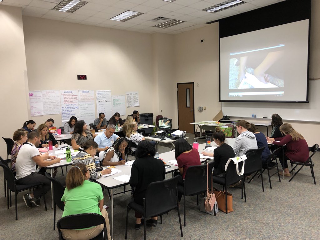 LHuynhHMQ's tweet photo. Way to kick off the first campus PD of 2018-2019!! Awesome turnout at Holmquist’s DRA training. We have the best staff! @HolmquistES @debrapurdy4 @Diana55914204 @kimtoneyHMQ https://t.co/3B0cXmEq1E