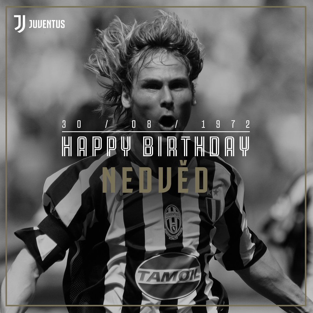 Selamat ulang tahun kepada wakil presiden dan legenda Juventus, Pavel Nedved! 🎂🎉

 🏳🏴 #FinoAllaFine #ForzaJuve 🏳🏴