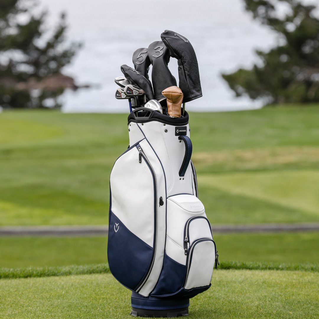 VESSEL Golf on X: Lux Cart 2.0 // Intentionally designed with front facing  pockets for easy access on a trolley or golf cart. Equipped with 14  full-length dividers. #VesselBags #IntentionallyDesigned #CartBag  #LuxuryBag #
