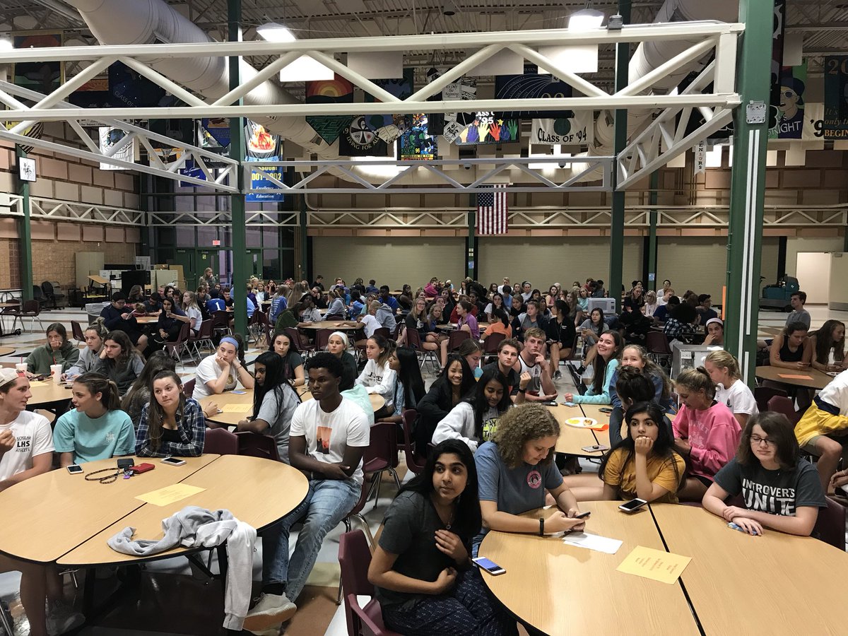 Great turnout for the first Key Club Meeting! #connectedlancer