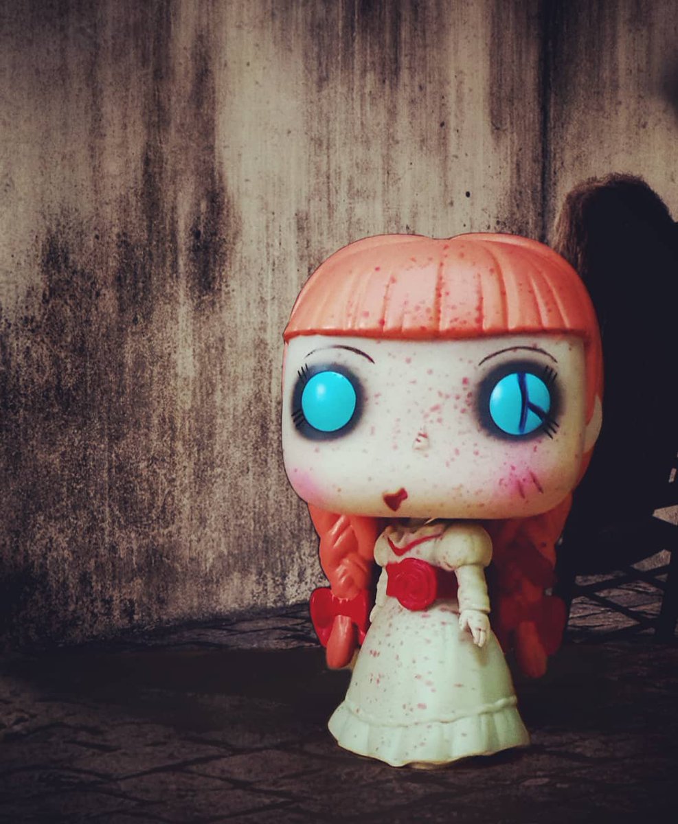 It was big mistake, acknowledging this doll... 

instagram.com/p/BnFUHT0AJ9S/…

#FunkoPop #Annabelle #FunkoHorror #Funatic #PopVinyl #Funko #FunkoMania #FunkoPopMovies  #TheConjuring #Horror #BloodyAnnabelle