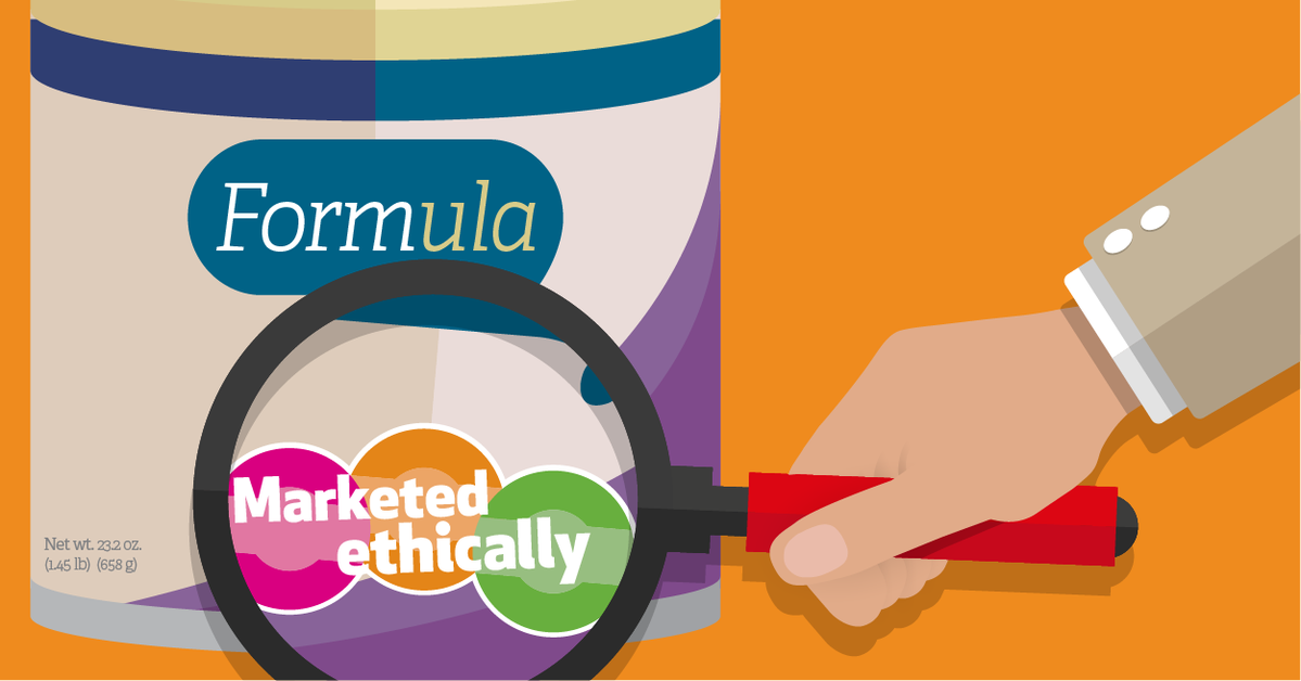 1000Days's tweet photo. Whether #breastfeeding or not, moms deserve FACTS when it comes to feeding their little ones, not bogus health claims and aggressive marketing tactics. It’s time for the makers of infant formula to market their products ethically. #NBM18 https://t.co/lzsOTIllsl