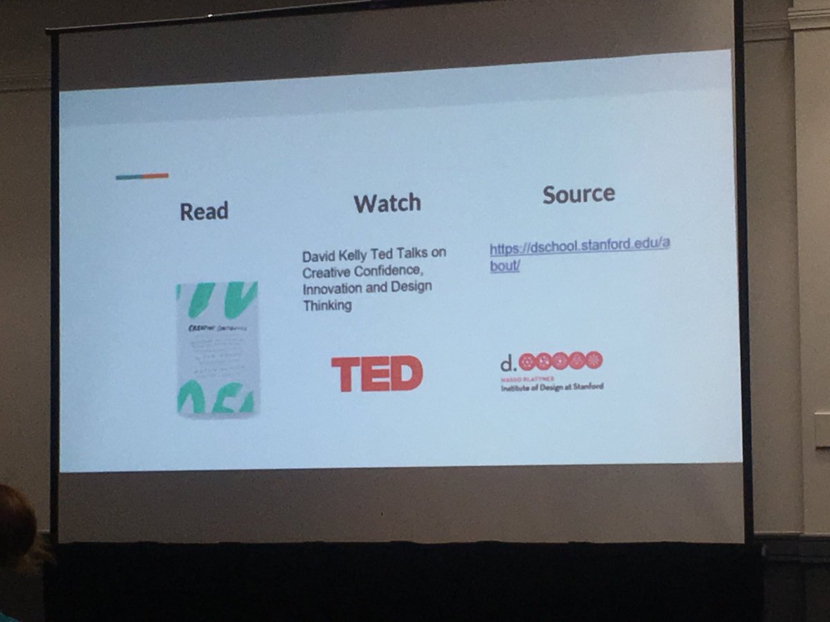 maria_e's tweet image. Resources for developing Creative Confidence - book Creative Confidence by Tom & David Kelly- TED talks David Kelly and d school resources. Thanks @ZeinaChalich #unpackingcoding