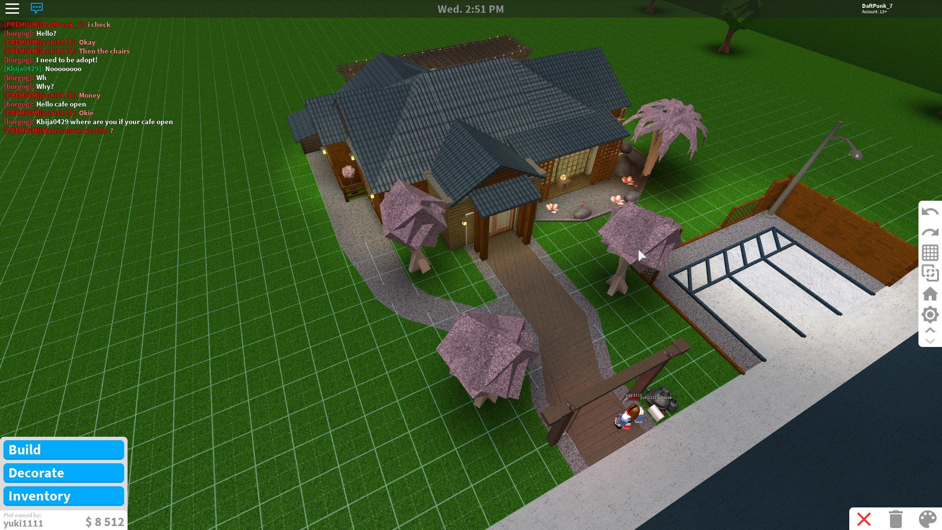 Uzivatel 7 Na Twitteru Yuki S Japanese Restaurant Do With Yuki1111 Rblx I Do Exterior And Yuki Do The Interior Almost Done But She Gtg I Not Take Interior Photos Yet It S A Cute