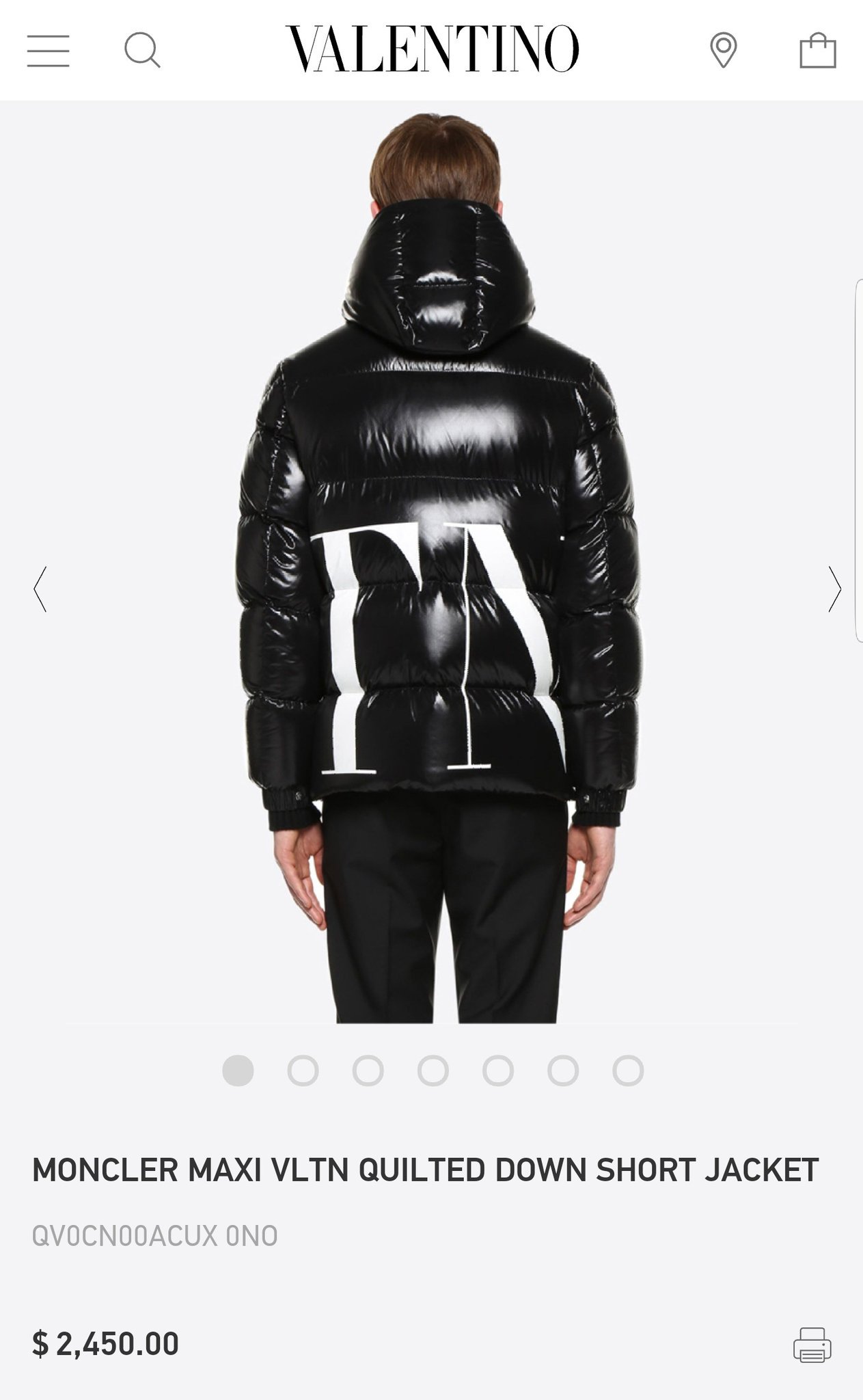 Moncler maxi vltn quilted down sales short jacket Moncler maxi vltn quilted down sales short jacket