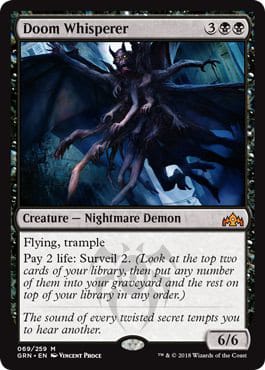 NumsgilMTG's tweet photo. Bombita para limitado, si cuaja el escrutar en t2 verá juego #MTGGRN #mtg https://t.co/YVOJgZMdoz