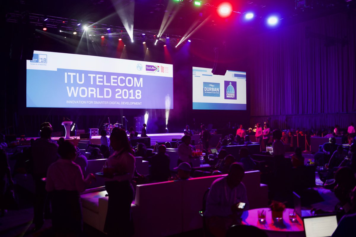 During the closing ceremony, we are looking back at the achievements of the past week at the ITU conference. #ITUinSA18 #ITUworld