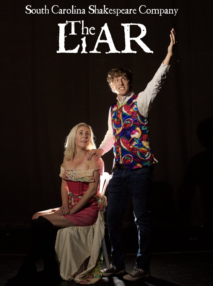 SCShakes's tweet image. Due to  #HurricaneFlorence2018 , TONIGHT will be your LAST CHANCE to catch the LIAR! Fill your soul up with laughter and love before the Tempest strikes.
The CMFA: 914 Pulaski Street in the Vista
All Tickets: $10.00 (cash or check accepted)
#Columbiasc, #SouthCarolina, #Theatre