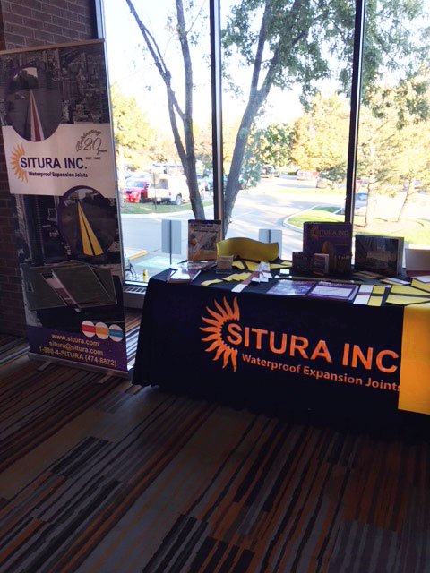 IIBEC2020's tweet photo. Our Building Envelope #Symposia don't have huge trade shows like convention, but they still boast exhibitors with lots of new products to share! Thank you to all of our sponsors and exhibitors for helping make our events successful. #BuildingEnvelope #CBES2018 https://t.co/7TYvyoMX00