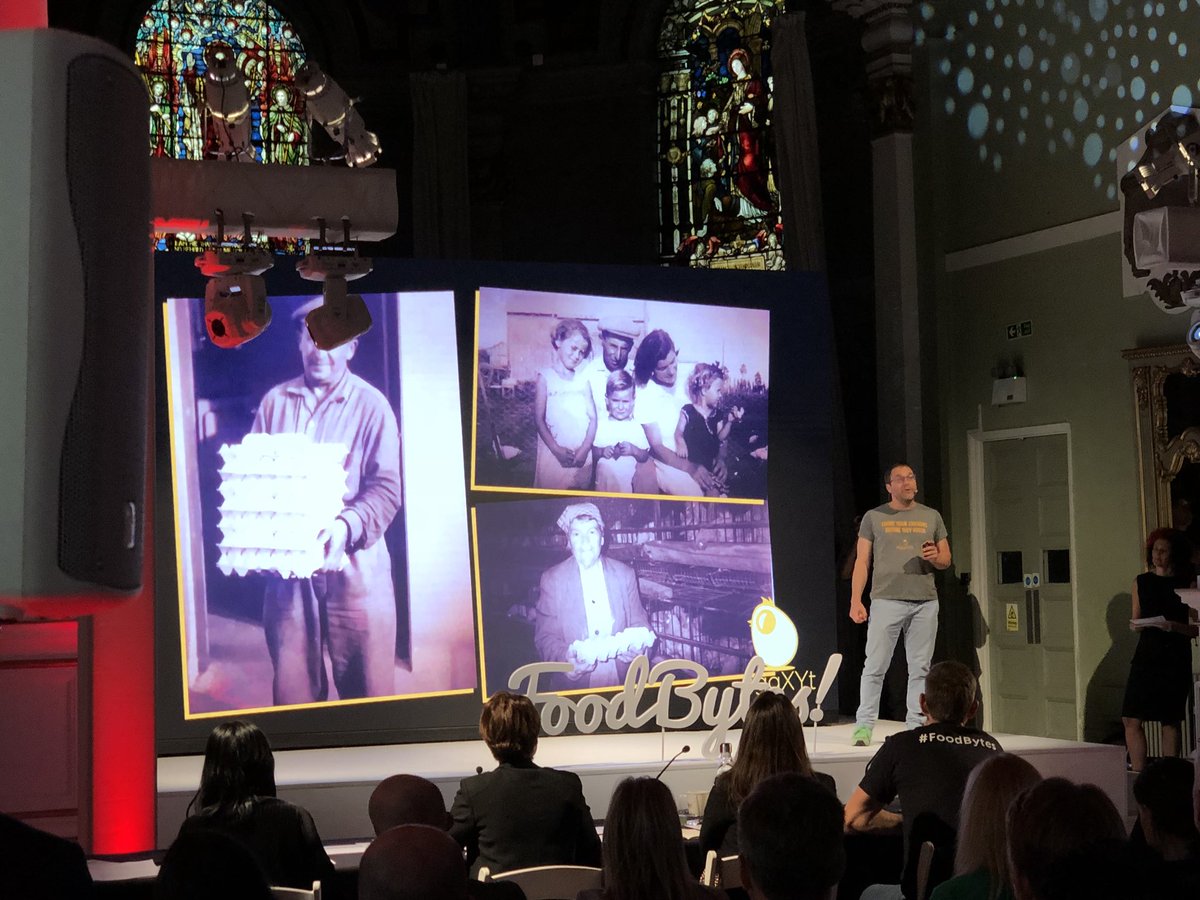 Fellow <a href="/alltech/">Alltech</a> accelerator alumni Yehuda at <a href="/EggXYt/">eggXYt</a> crushing his pitch at #FoodBytes