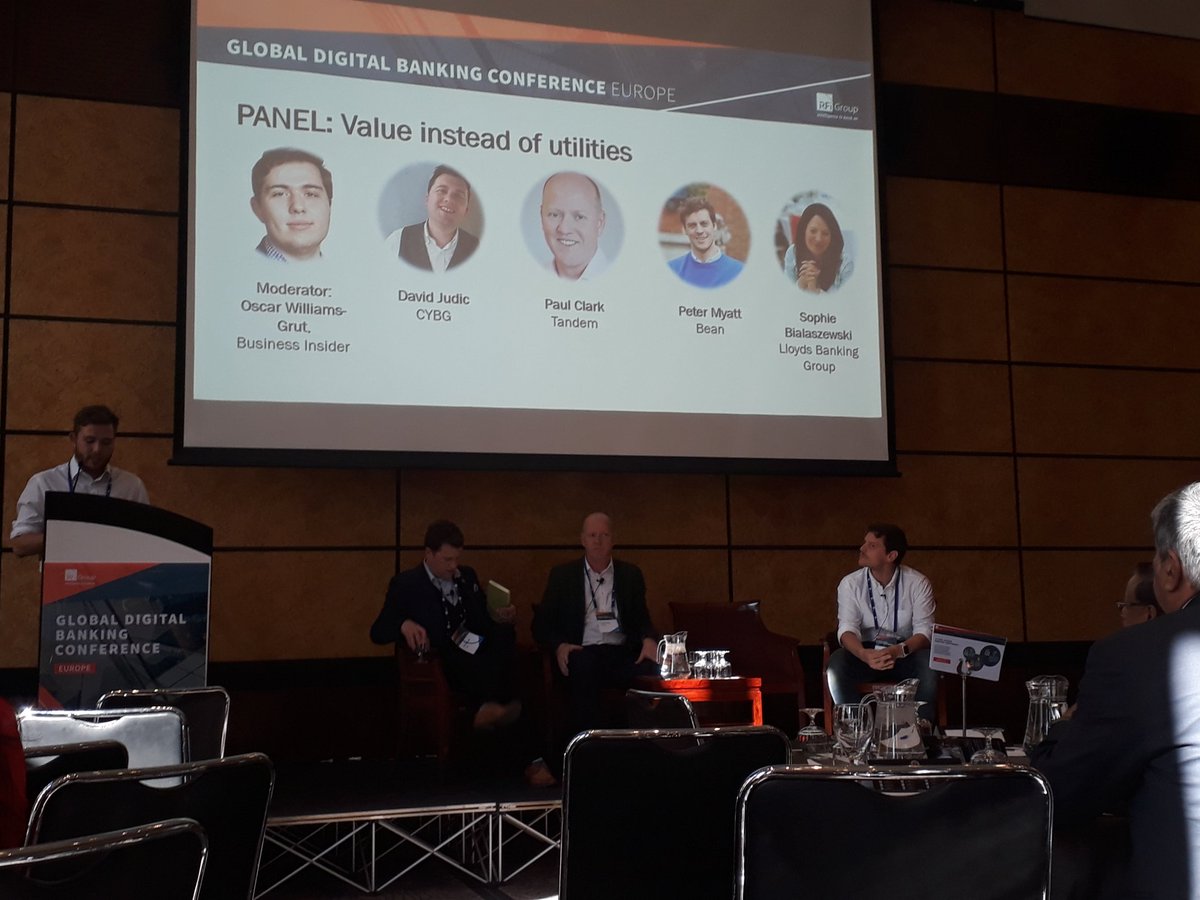 usebean's tweet image. We're kicking off the Value Instead of Utilities panel at #GDBCEurope!