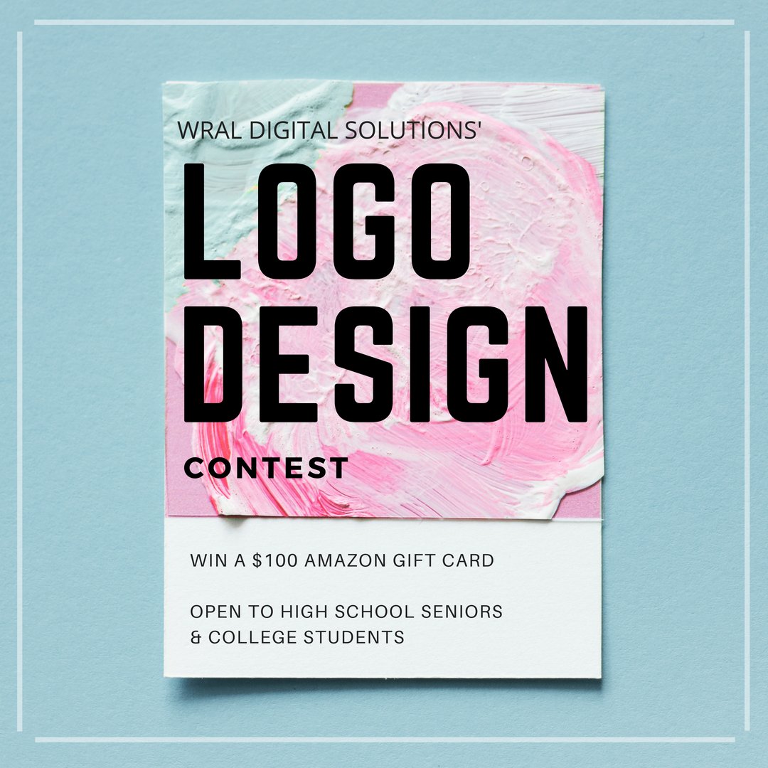 Attn: College students! We're taking original logo design submissions for our social channels until 9/28. Details and Official Rules &amp; Regs at the link! First prize is a $100 <a href="/amazon/">Amazon</a> gift card. RT &amp; share! #contest #win
wraldigitalsolutions.com/contests/